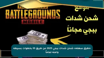 «طرق سهلة» شحن شدات ببجي 2025 عن طريق ID بخطوات بسيطة وآمنة تماماً